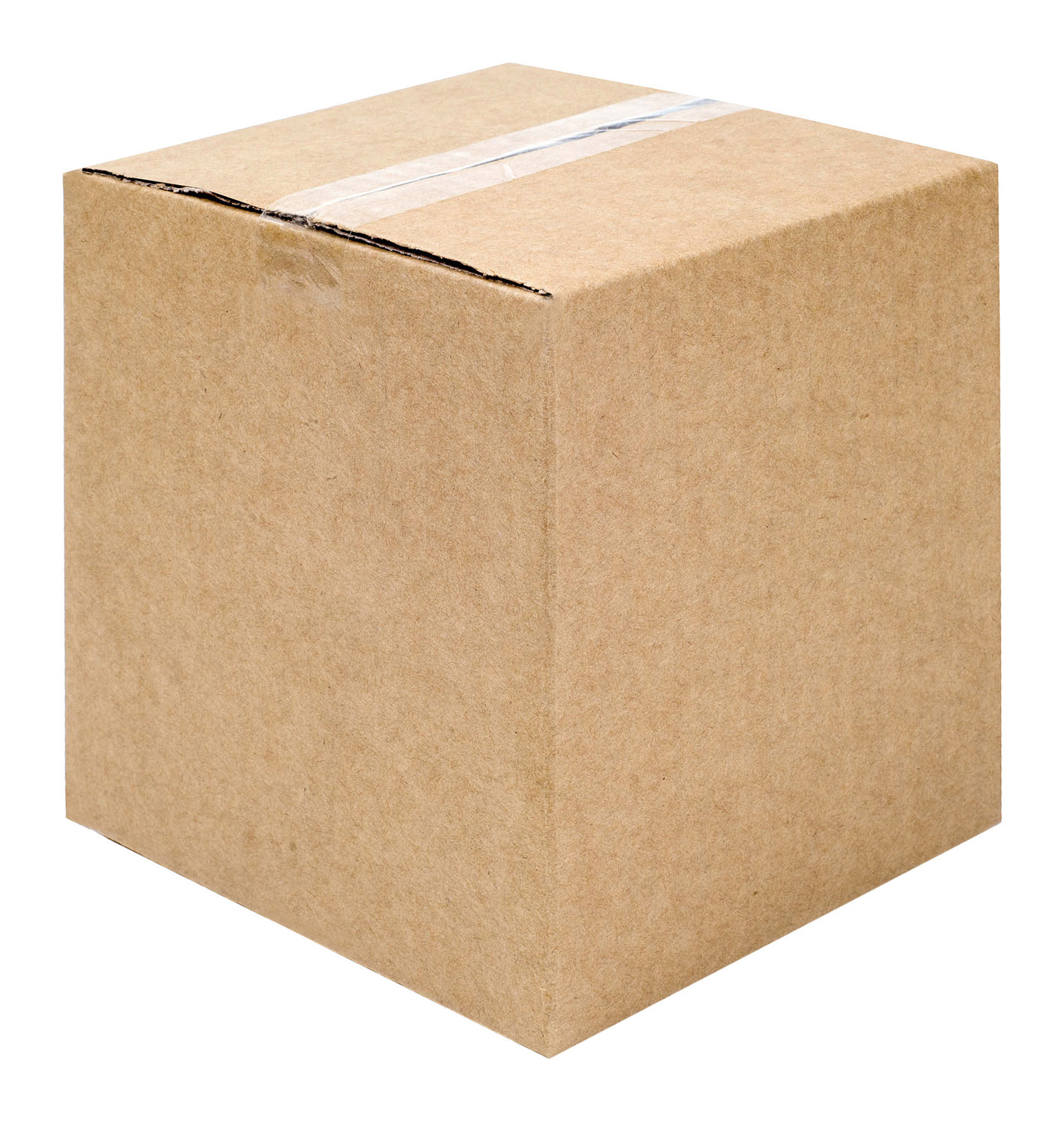 Kraft 1-Piece Cube Postal Box | Tiny Box Company
