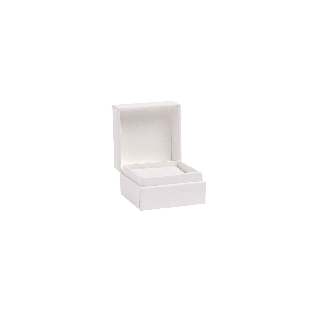 Hinged shop ring box