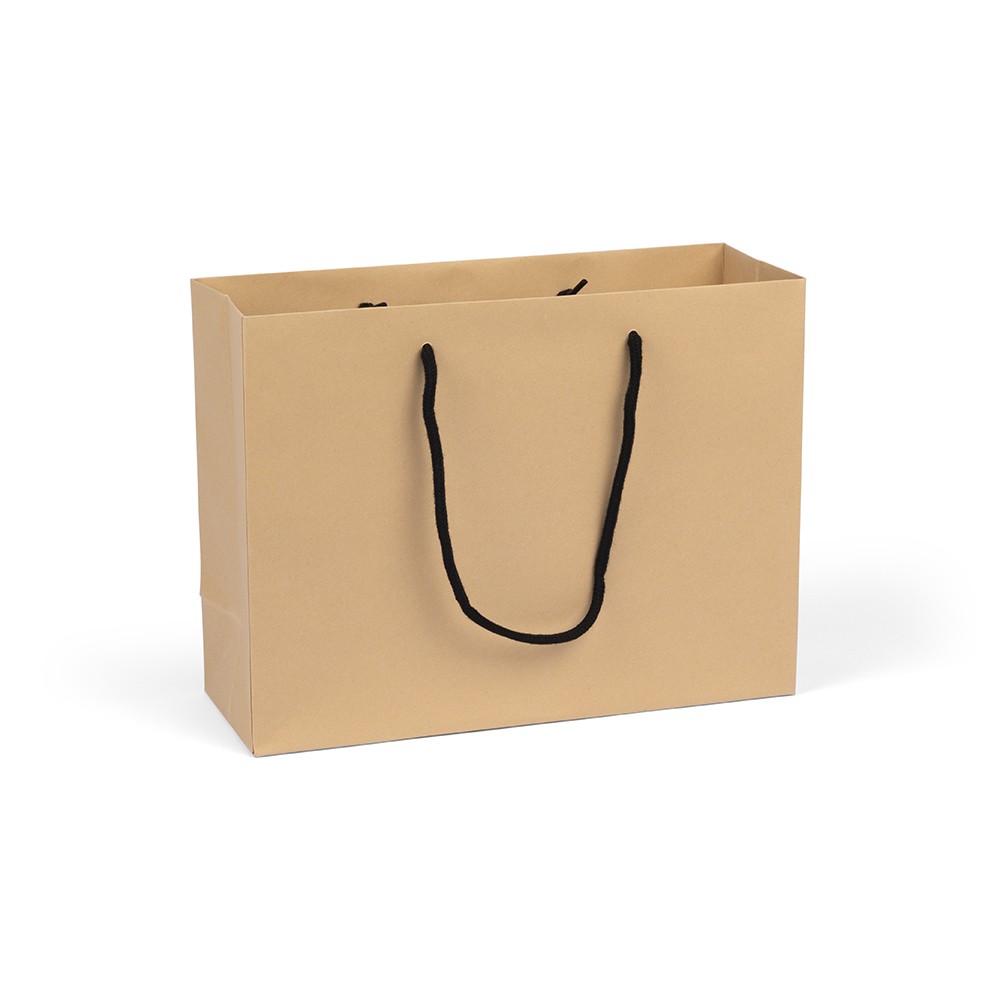 Paper bag string clearance handle