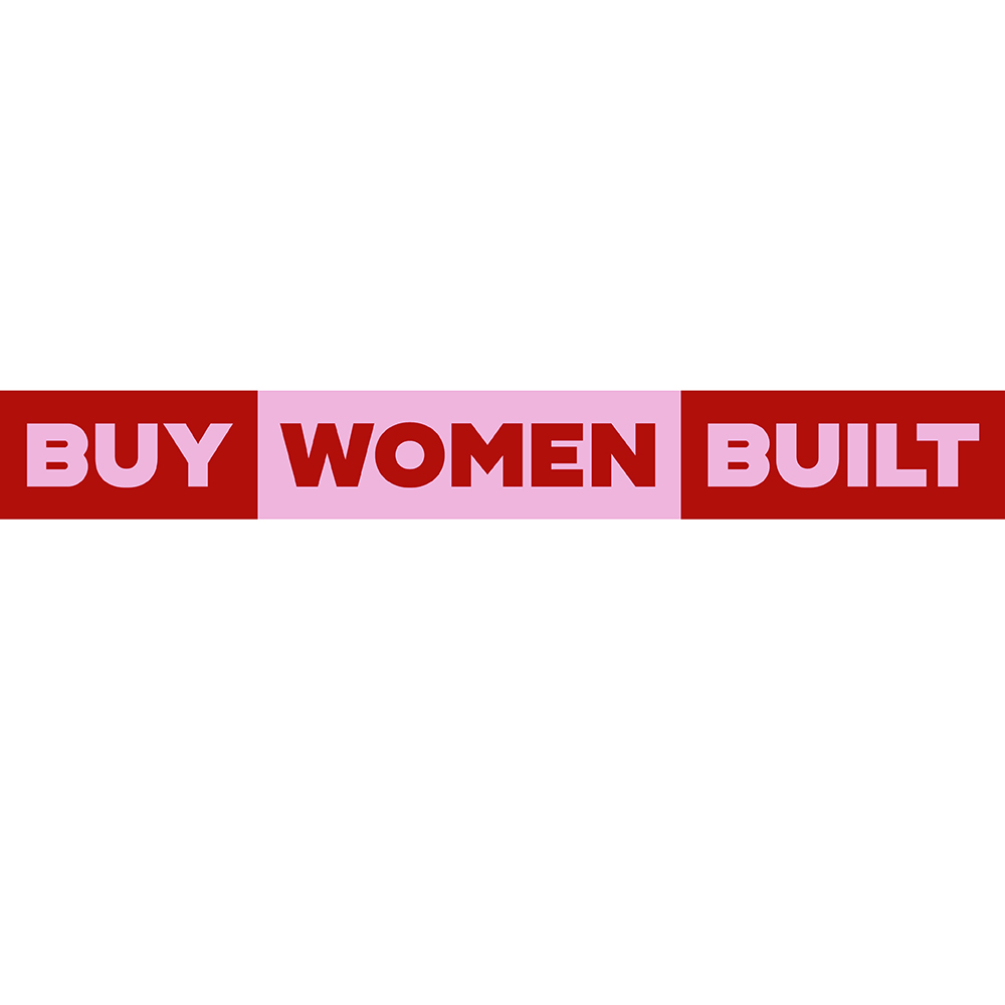 Buy Women Built Pink Recycled Ribbon Red design - 15mm | 20 metre