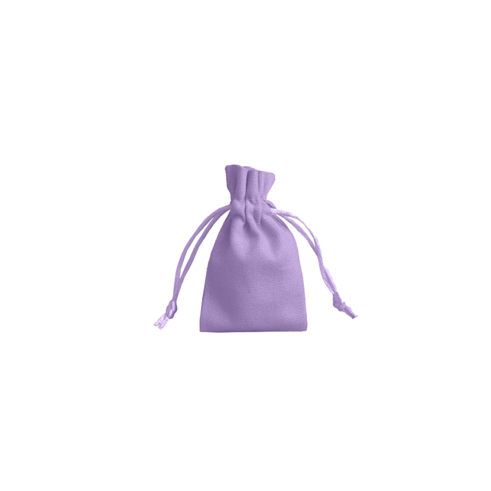 Small Lilac Cotton Bag