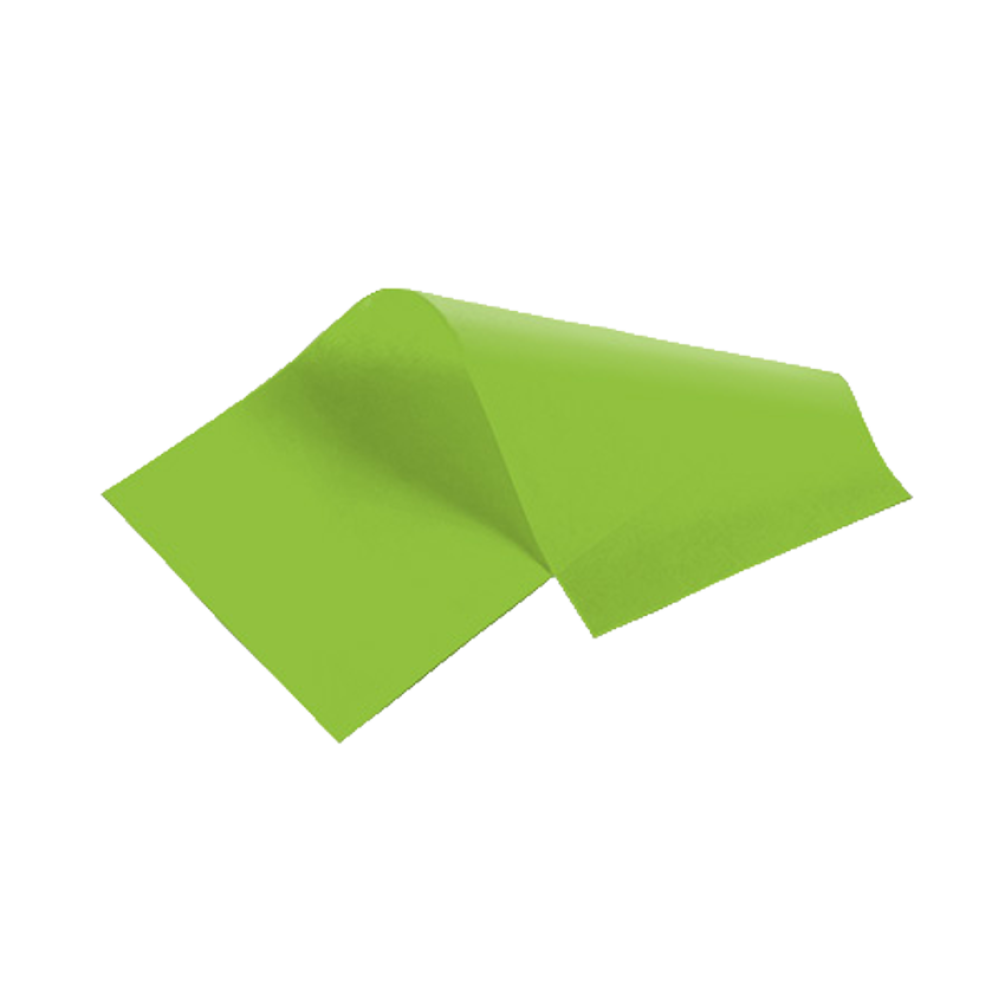 Large Recycled Bright Lime Tissue Paper - 480 sheets