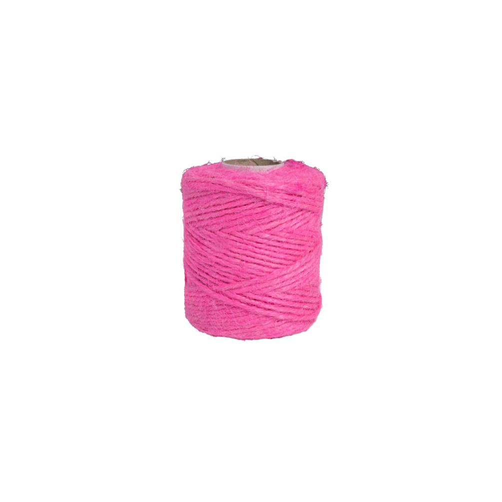 Pink Jute Twine 50 metres