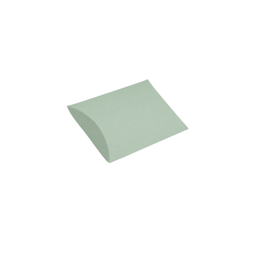 Medium Smokey Green Pillow Box