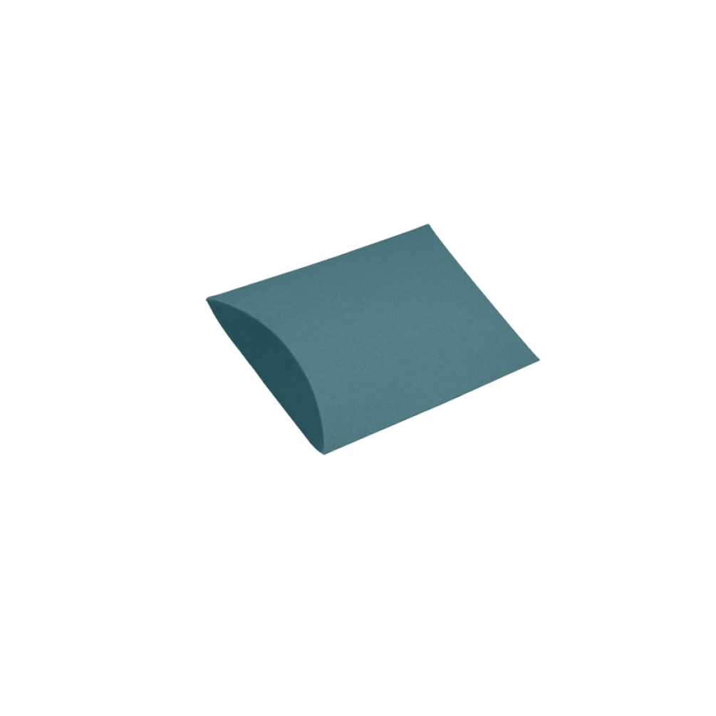 Medium Teal Pillow Box