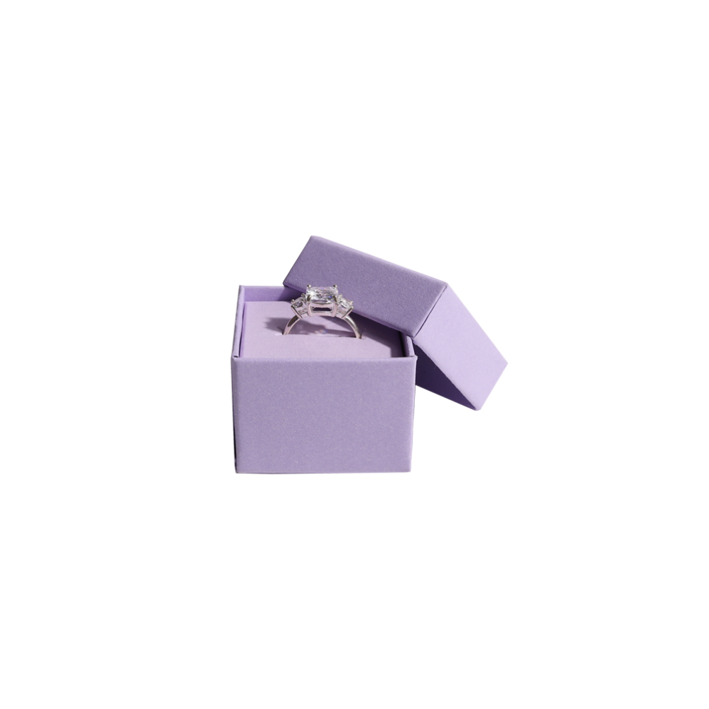 Essentials Small Lilac Ring Jewellery Gift Box