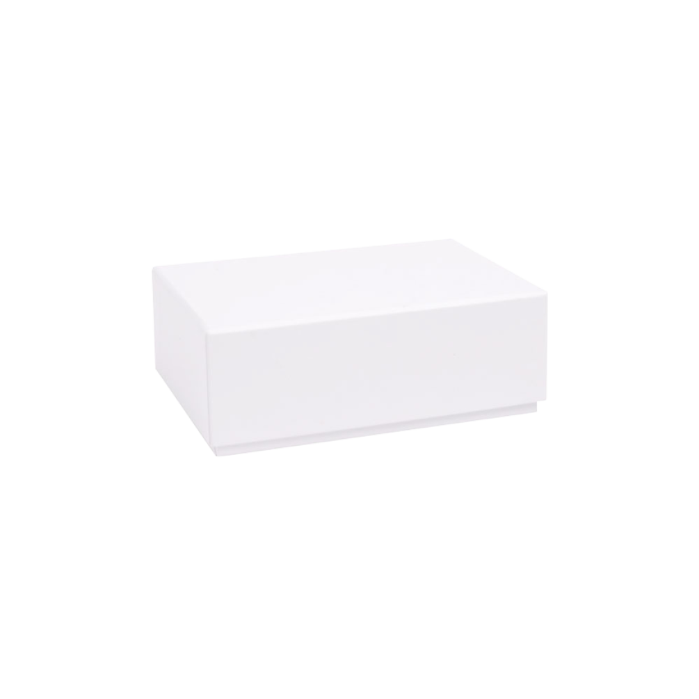 White Rigid 2-Piece Postal Box / Gift Box 120mm length