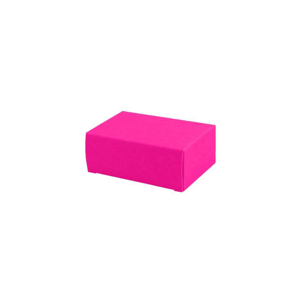 Magenta Pink Flat Pack Soap Gift Box