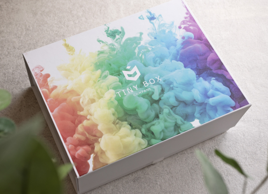 Make it personal with printed magnetic gift boxes